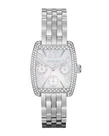 Michael kors mk5680 mid size stainless steel multifunction glitz 